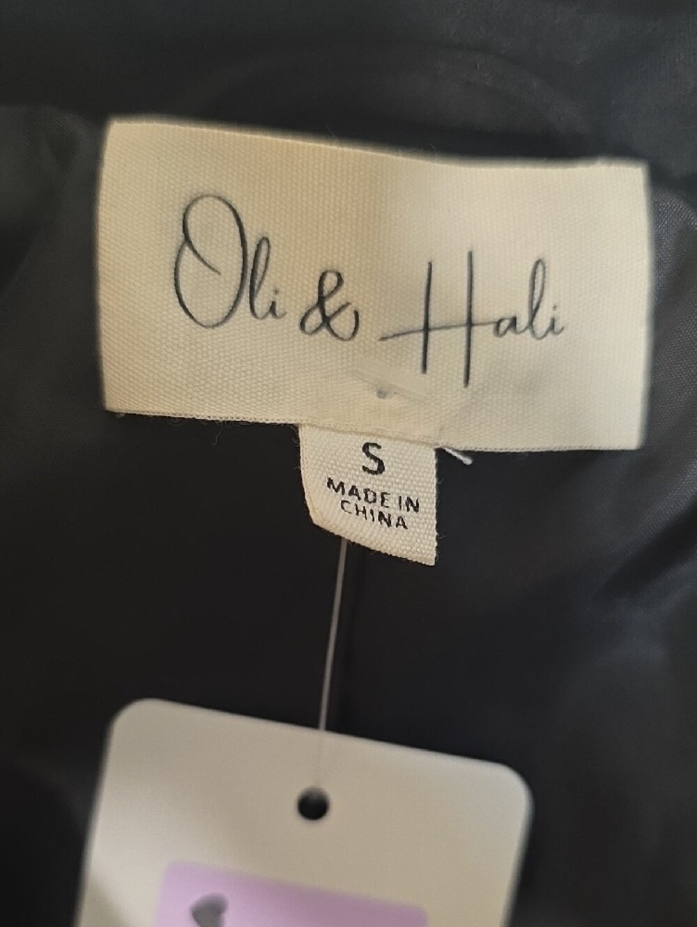 Oli & Hali Black Fringe Moto Jacket | NWT | Size Small | Western Boho - Picture 3 of 11